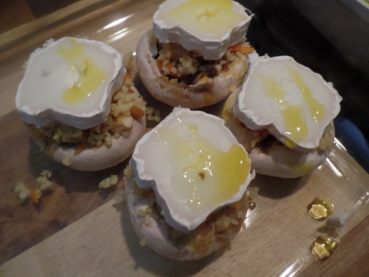 Gefüllte Champignons Oriental - Rezept - Bild Nr. 12005