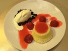 Rezept: Grießsoufflé mit Himbeeren und Sauerrahmeis Bild Nr. 2 Grießsoufflé mit Himbeeren und Sauerrahmeis - Rezept - Bild Nr. 2