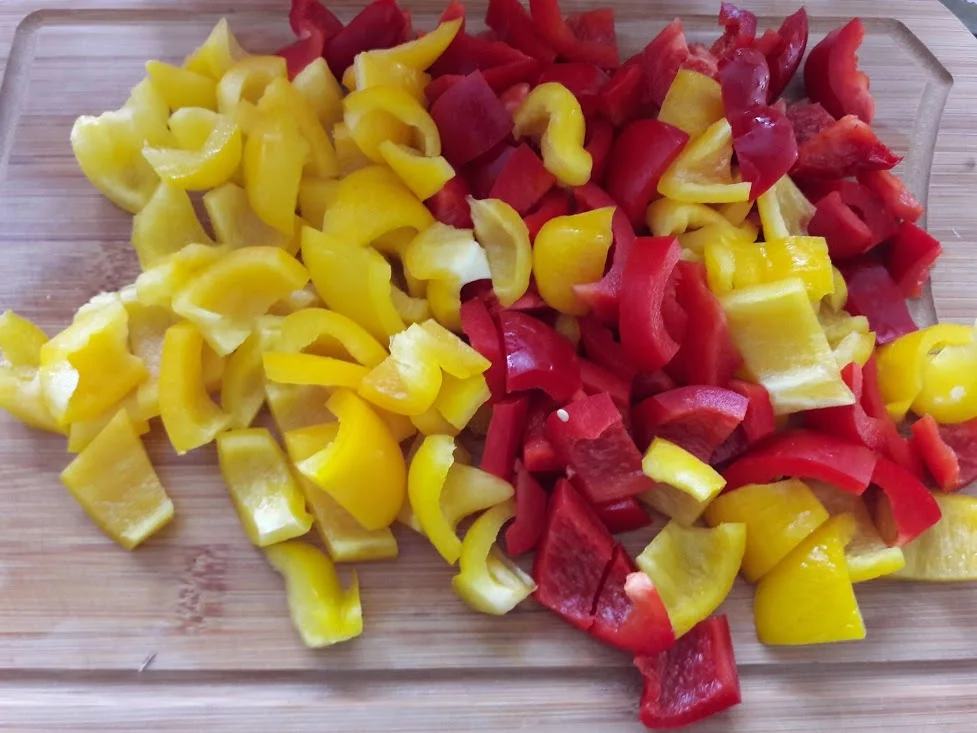 Rezept: Hähnchen mit Gemüse Bild Nr. 5 Hähnchen mit Gemüse - Rezept - Bild Nr. 5