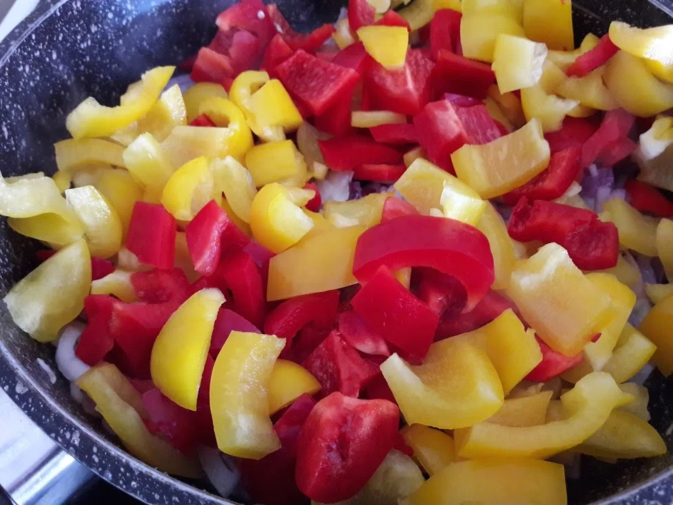 Rezept: Hähnchen mit Gemüse Bild Nr. 7 Hähnchen mit Gemüse - Rezept - Bild Nr. 7