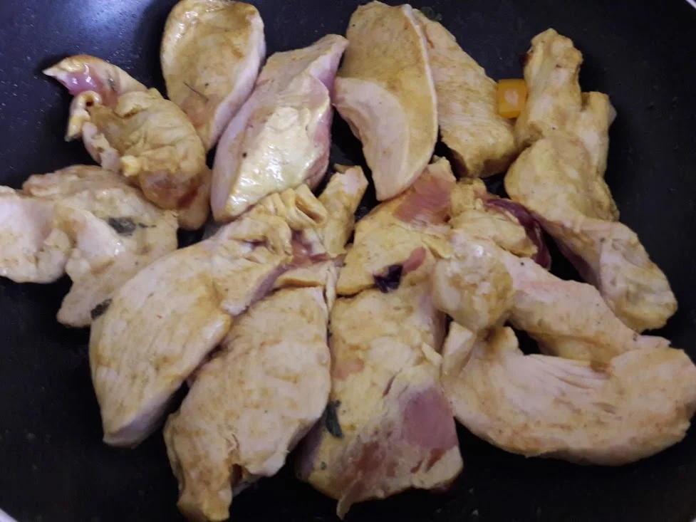 Rezept: Hähnchen mit Gemüse Bild Nr. 11 Hähnchen mit Gemüse - Rezept - Bild Nr. 11