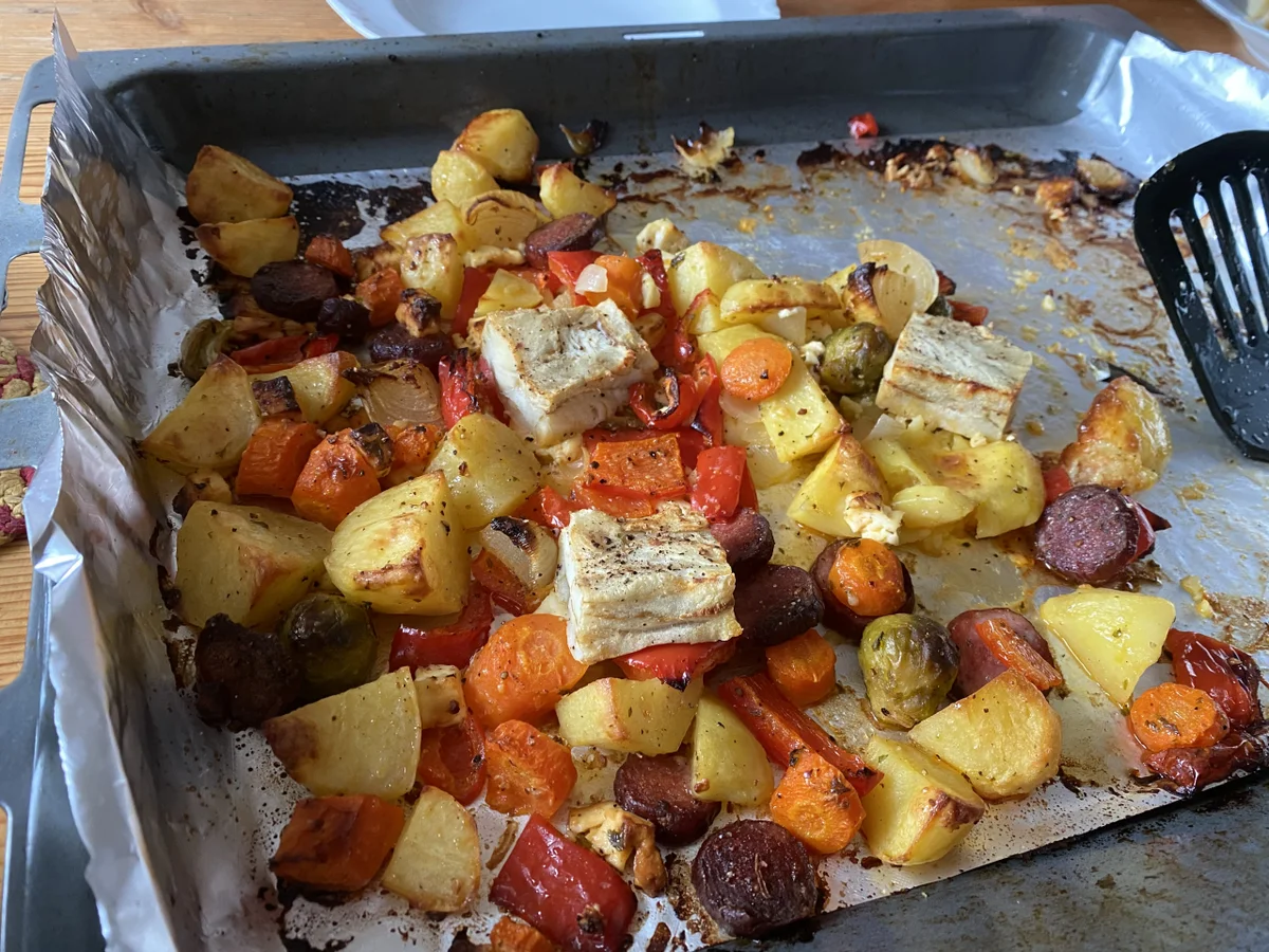 Rezept: Buntes Ofenblech Bild Nr. 2 Buntes Ofenblech - Rezept - Bild Nr. 2