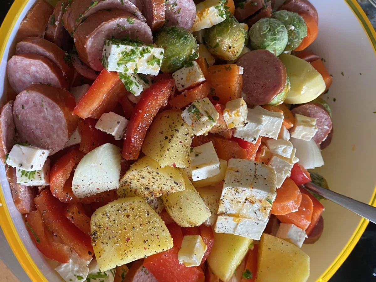 Rezept: Buntes Ofenblech Bild Nr. 3 Buntes Ofenblech - Rezept - Bild Nr. 3