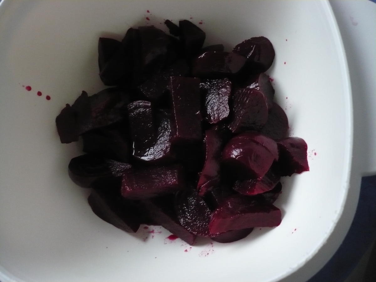 Schnell gemachter  Rote - Bete - Salat - Rezept - Bild Nr. 3