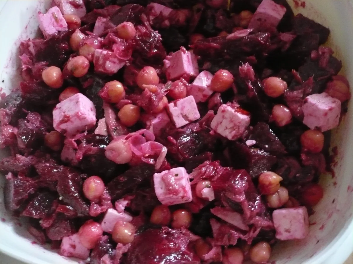 Schnell gemachter  Rote - Bete - Salat - Rezept - Bild Nr. 7