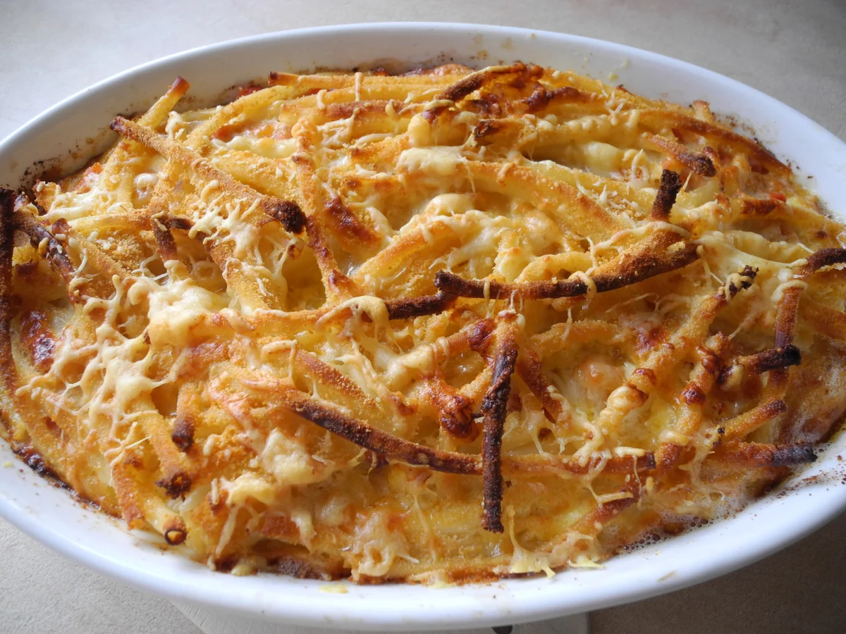 Rezept: Makkaroni-Auflauf mit Schinken Bild Nr. 2 Makkaroni-Auflauf mit Schinken - Rezept - Bild Nr. 2