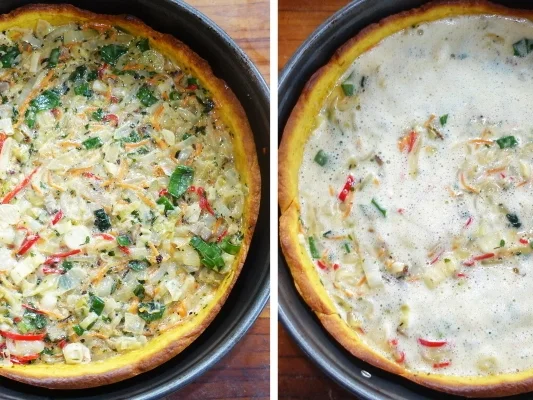 Rezept: Würziger, balinesischer Zwiebelkuchen Bild Nr. 7 Würziger, balinesischer Zwiebelkuchen - Rezept - Bild Nr. 7