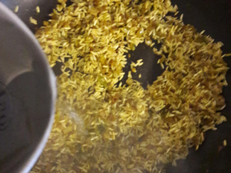 Hühnerbrust auf Curryreis - schnell &amp; einfach - von loewe_bs
