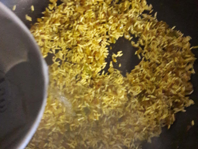 Hühnerbrust auf Curryreis - schnell &amp; einfach - von loewe_bs