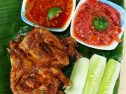 Frittiertes Hühnchen auf Kalasan Art – Ayam Kampung Kalasan - Rezept - Bild Nr. 2
