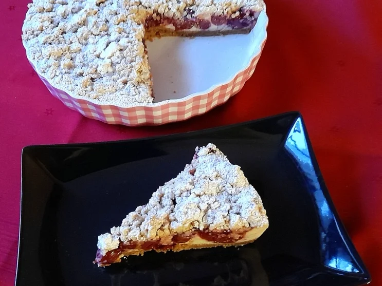 Kirsch - Käse - Tarte ... Cherry - Cheesecake ... - Rezept - Bild Nr. 4