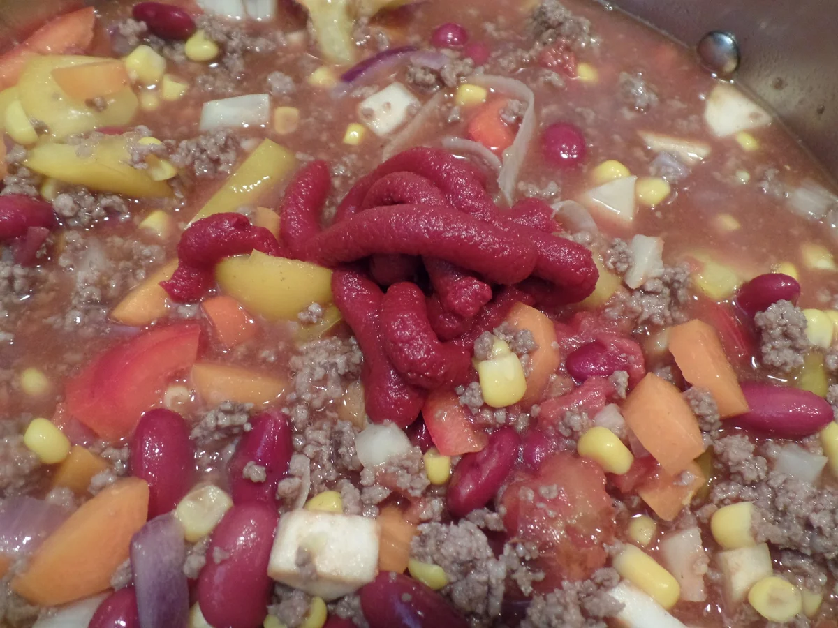 Rezept: Feuereintopf mit Fladenbrot Bild Nr. 12047 Feuereintopf mit Fladenbrot - Rezept - Bild Nr. 12047