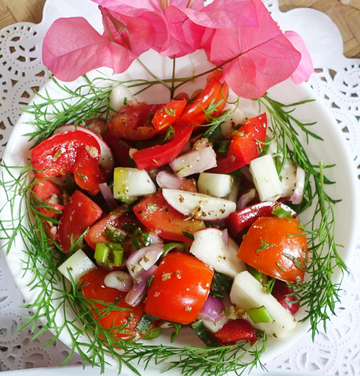Türkischer Tomatensalat à la Fethiye - Rezept - Bild Nr. 2