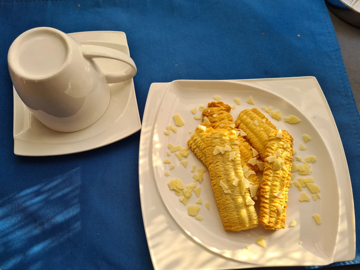 Rezept: Spritzgebäck für den Fleischwolf Bild Nr. 2 Spritzgebäck für den Fleischwolf - Rezept - Bild Nr. 2