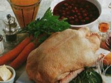 Französische Ente mit Rotweinkirschen - Rezept