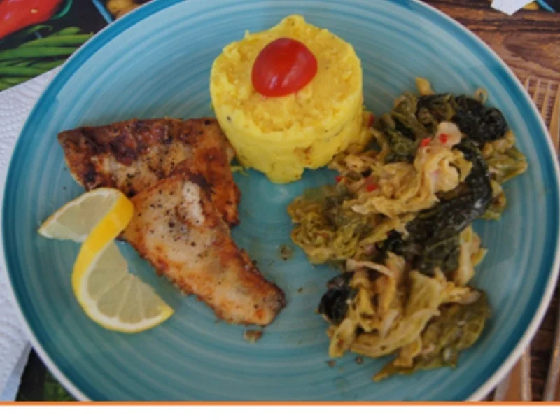 Zanderfilet mit Wirsing und Kartoffelstampf - Rezept - Bild Nr. 2