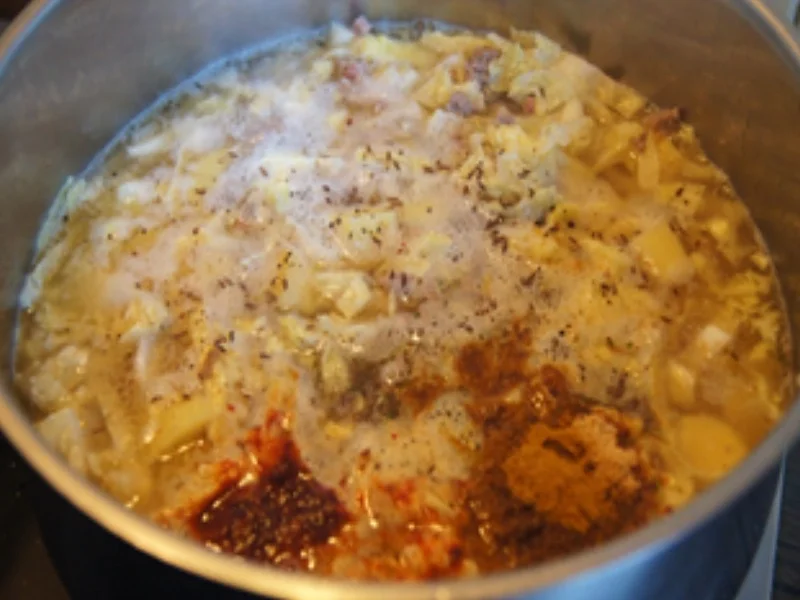 Eintopf mit Hackfleisch, Wirsing und Drillingen - Rezept - Bild Nr. 11