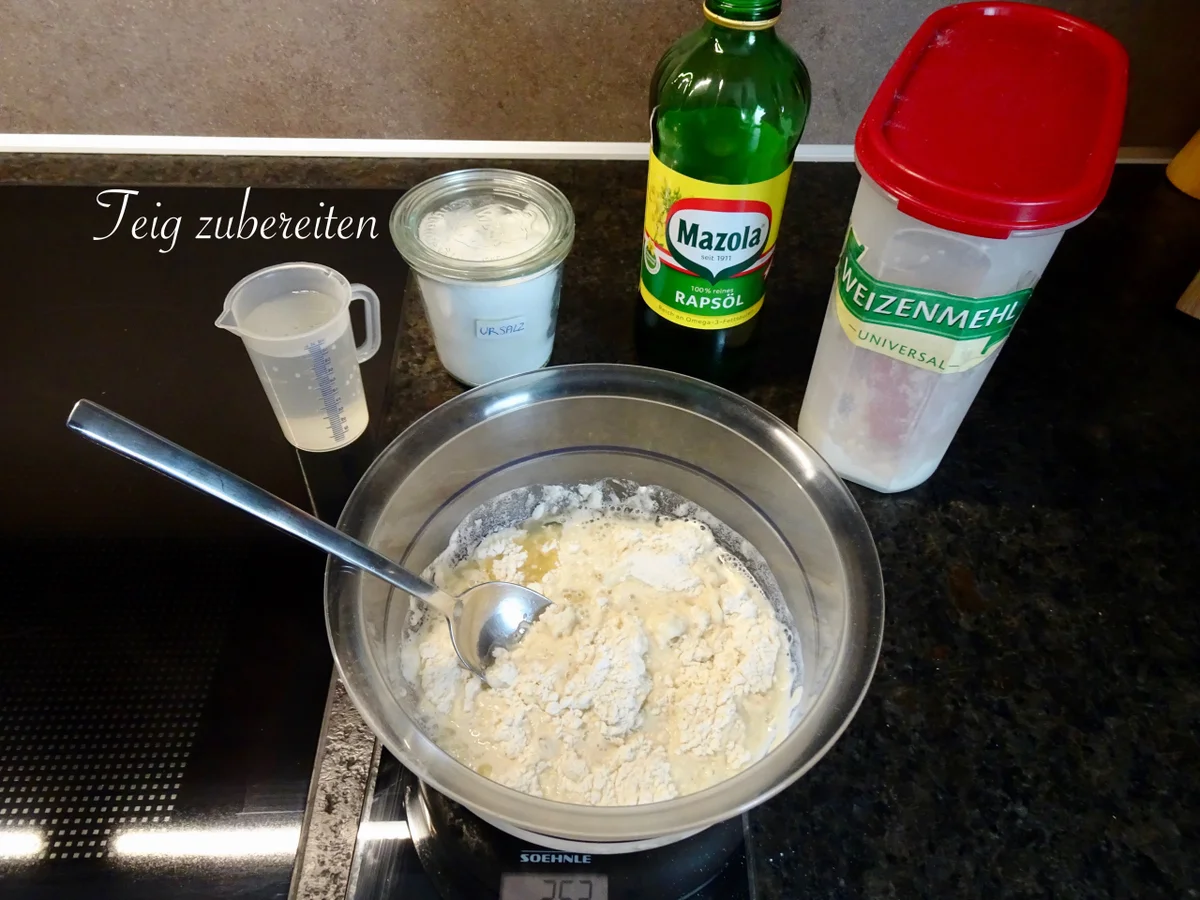 Flammkuchen mit Kürbis - ohne Hefe - Rezept - Bild Nr. 12105