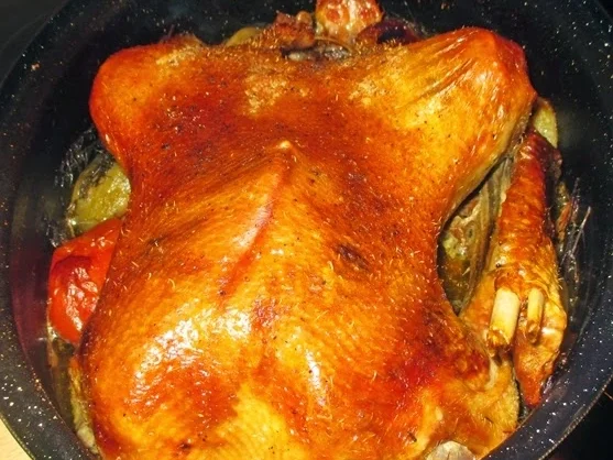 Gänsebraten mit fruchtig-weihnachtlichem Rotkohl-kochbar Challenge 12.0 (Dezember 2020) - Rezept - Bild Nr. 3