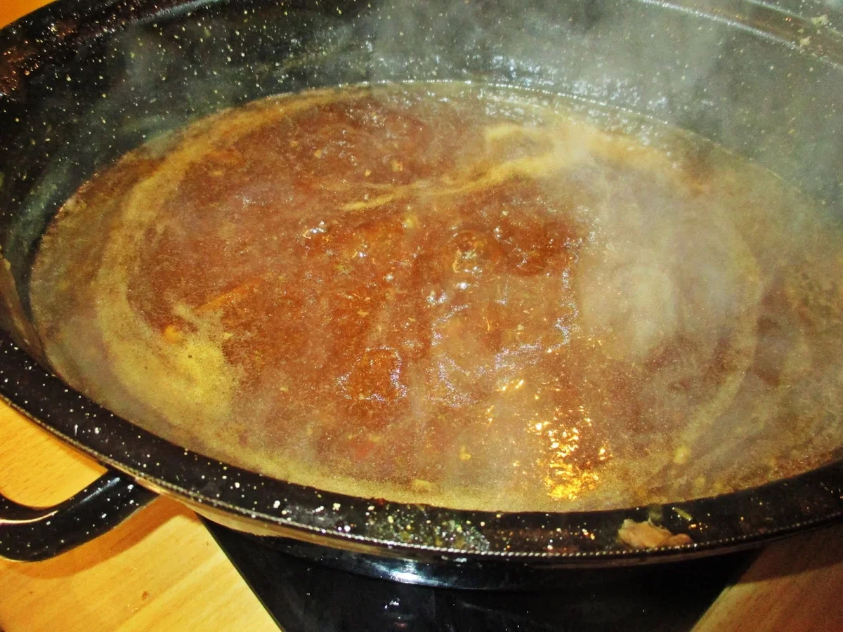 Gänsebraten mit fruchtig-weihnachtlichem Rotkohl-kochbar Challenge 12.0 (Dezember 2020) - Rezept - Bild Nr. 5
