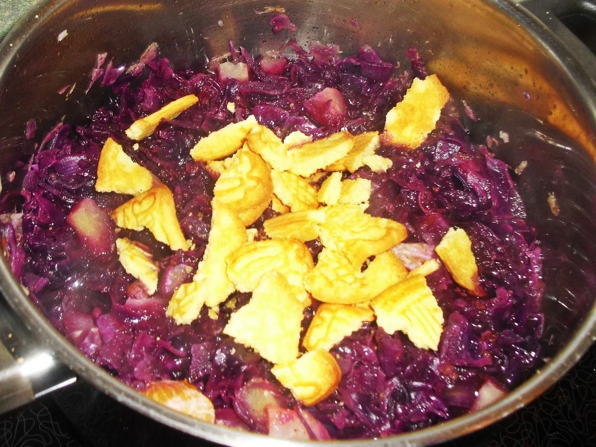 Gänsebraten mit fruchtig-weihnachtlichem Rotkohl-kochbar Challenge 12.0 (Dezember 2020) - Rezept - Bild Nr. 7