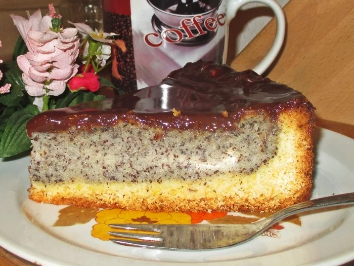 Weihnachtlicher Mohnkuchen mit Schoko-Guss-kochbar Challenge 12.0 (Dezember 2020) - Rezept - Bild Nr. 3