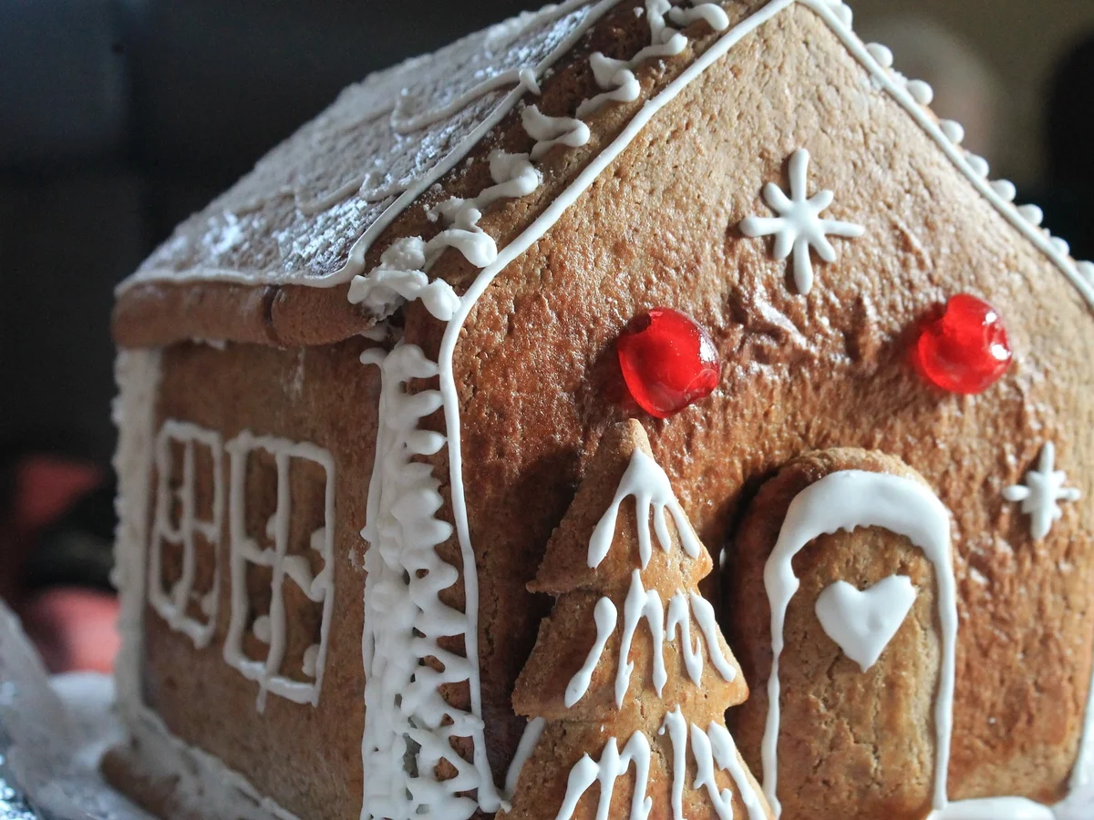 Rezept: Lebkuchenhaus Bild Nr. 2 Lebkuchenhaus - Rezept - Bild Nr. 2