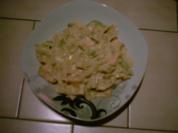 Nudeln in Lachs-Sahne-Sauce - Rezept