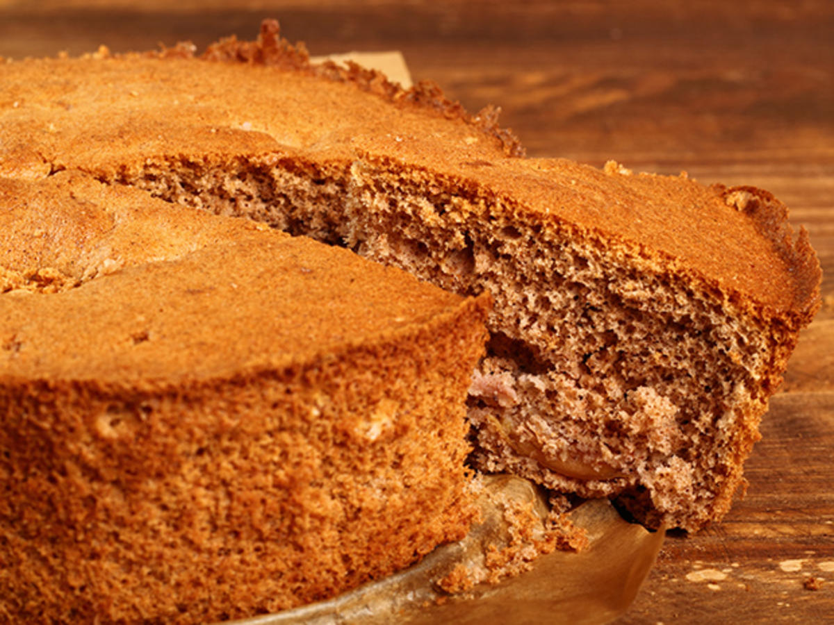 Weihnachtskuchen Mit Apfeln Und Zimt Rezept Mit Bild Kochbar De