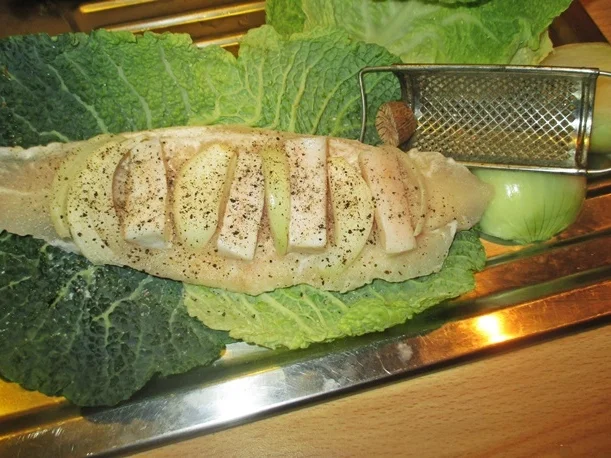 Würziges Seelachsfilet in Wirsing verpackt - Rezept - Bild Nr. 5