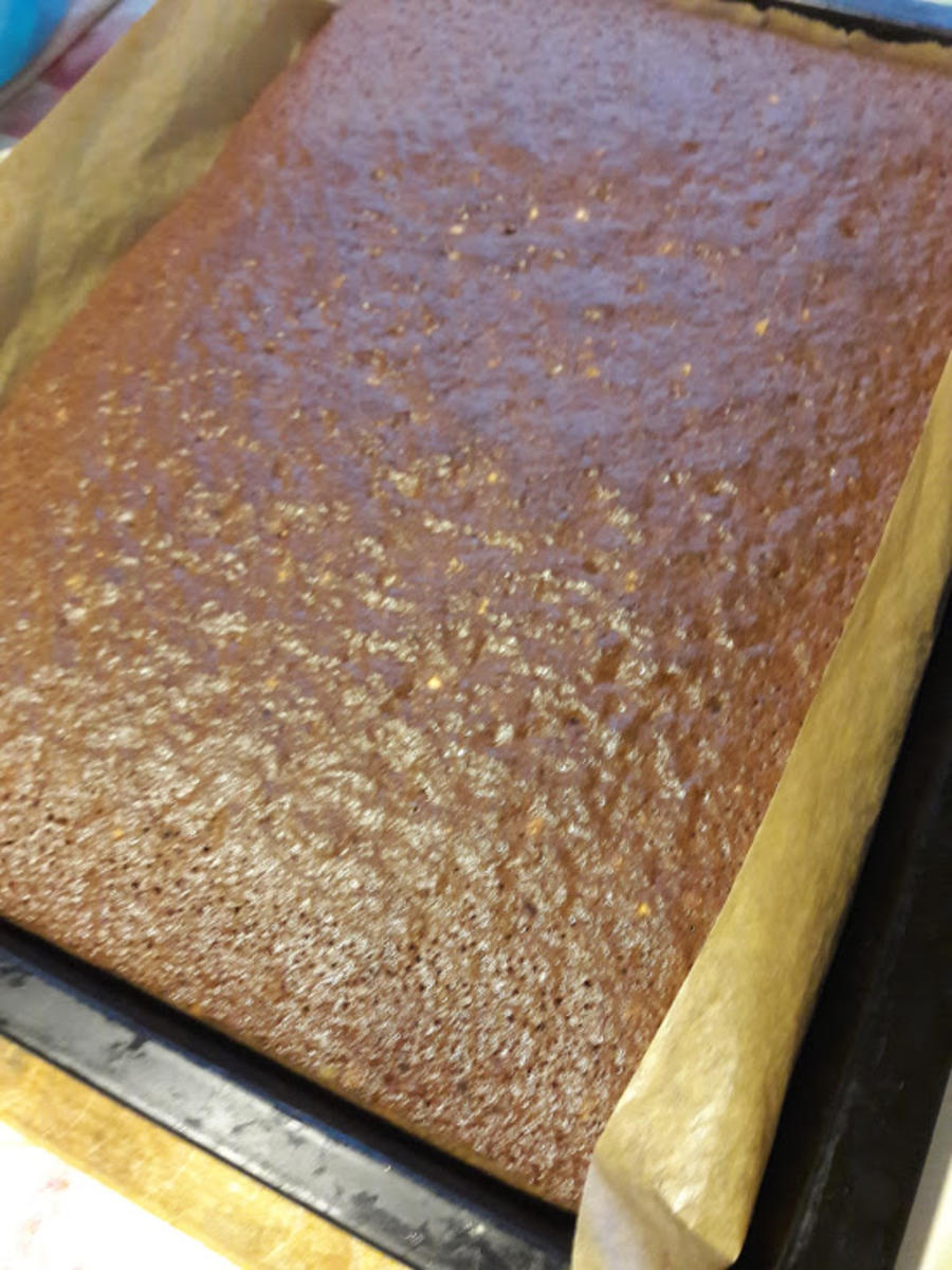 Schokoladenkuchen "Sternenhimmel" - Rezept - Bild Nr. 8