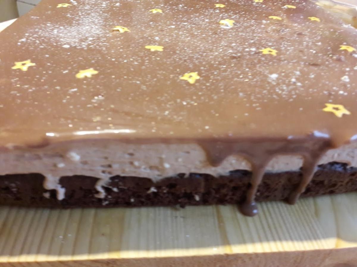 Schokoladenkuchen "Sternenhimmel" - Rezept - Bild Nr. 16