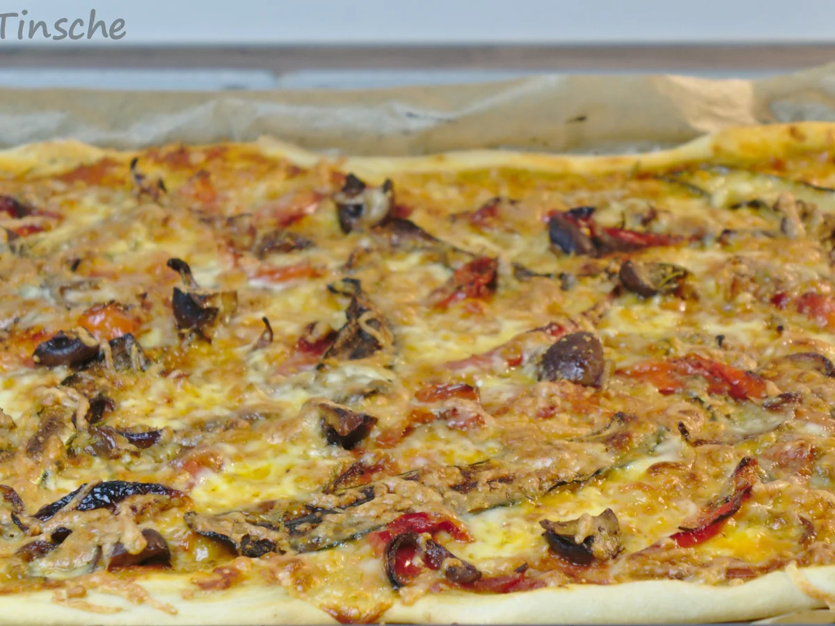 Antipasti Pizza - Rezept - Bild Nr. 14