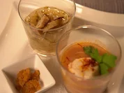 Bouillabaisse mit Rouille und Bayerische Zwiebelsuppe mit Brezenscheiben - Rezept - Bild Nr. 2