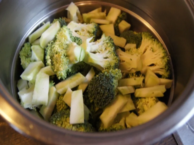 Rindfleischfrikadelle mit Steinpilz-Rahmsauce, Brokkoli und Spätzle - Rezept - Bild Nr. 12077