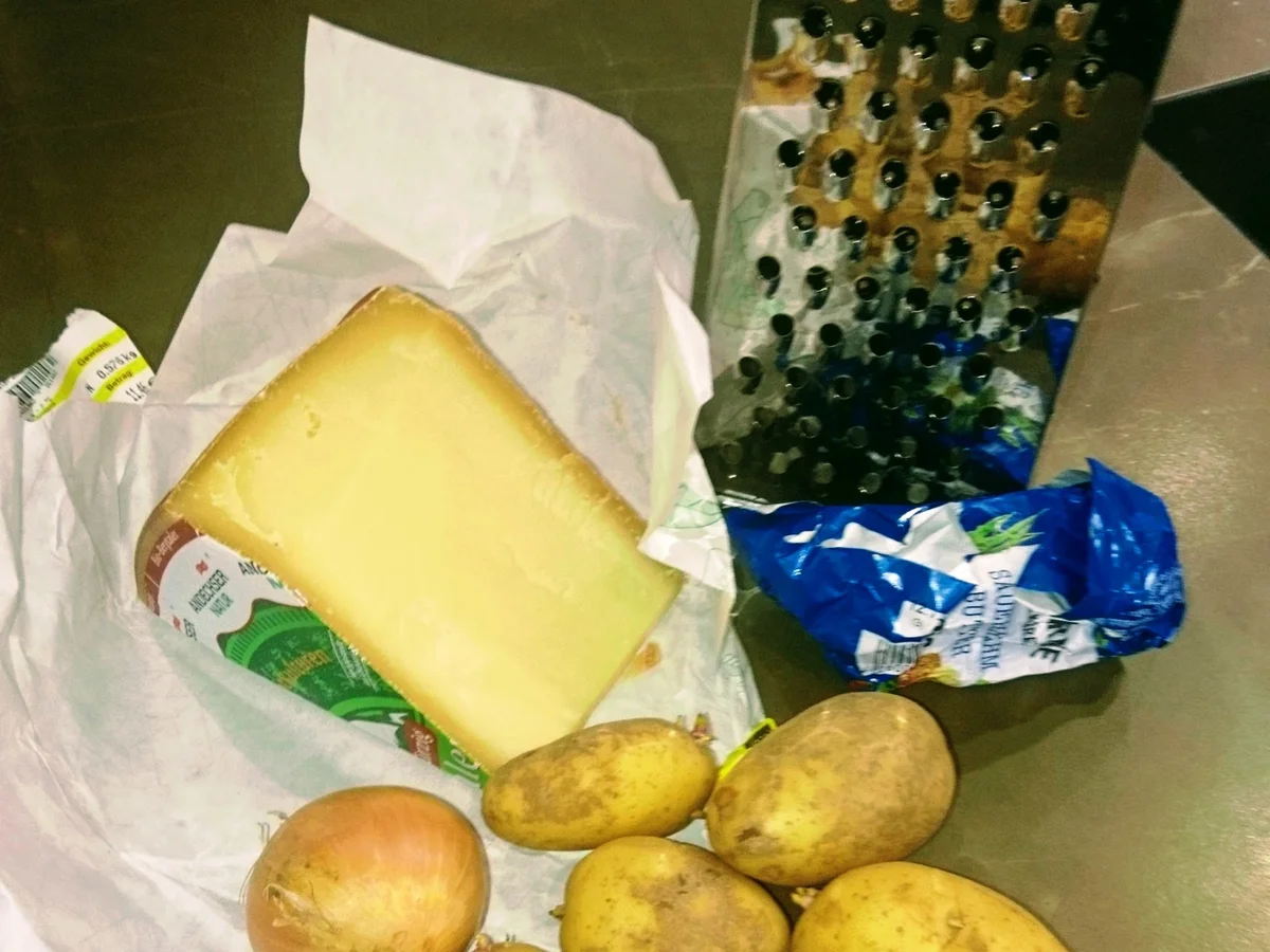 Frico (Käse-Kartoffel Fladen) - Rezept - Bild Nr. 3