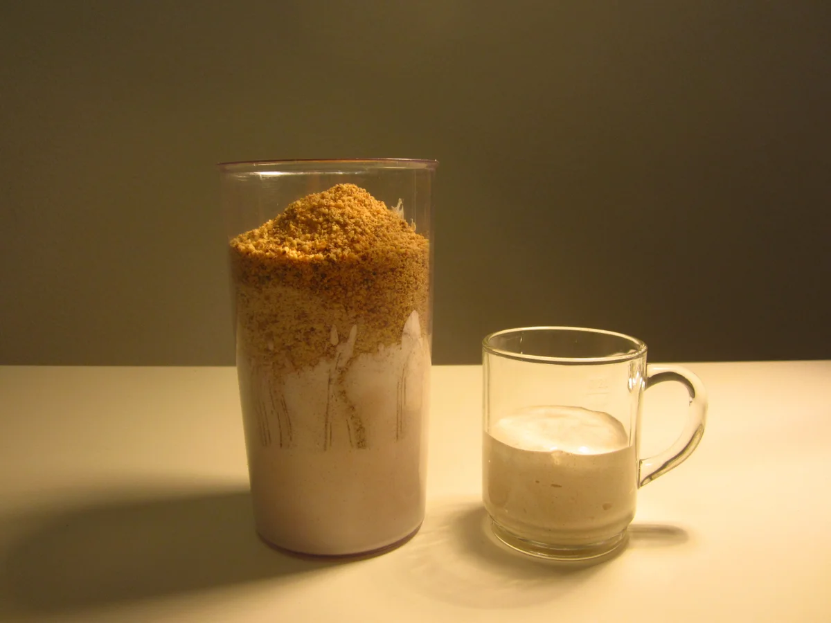 Rezept: Vegane Zimtsterne mit Baiser-Topping Bild Nr. 7 Vegane Zimtsterne mit Baiser-Topping - Rezept - Bild Nr. 7