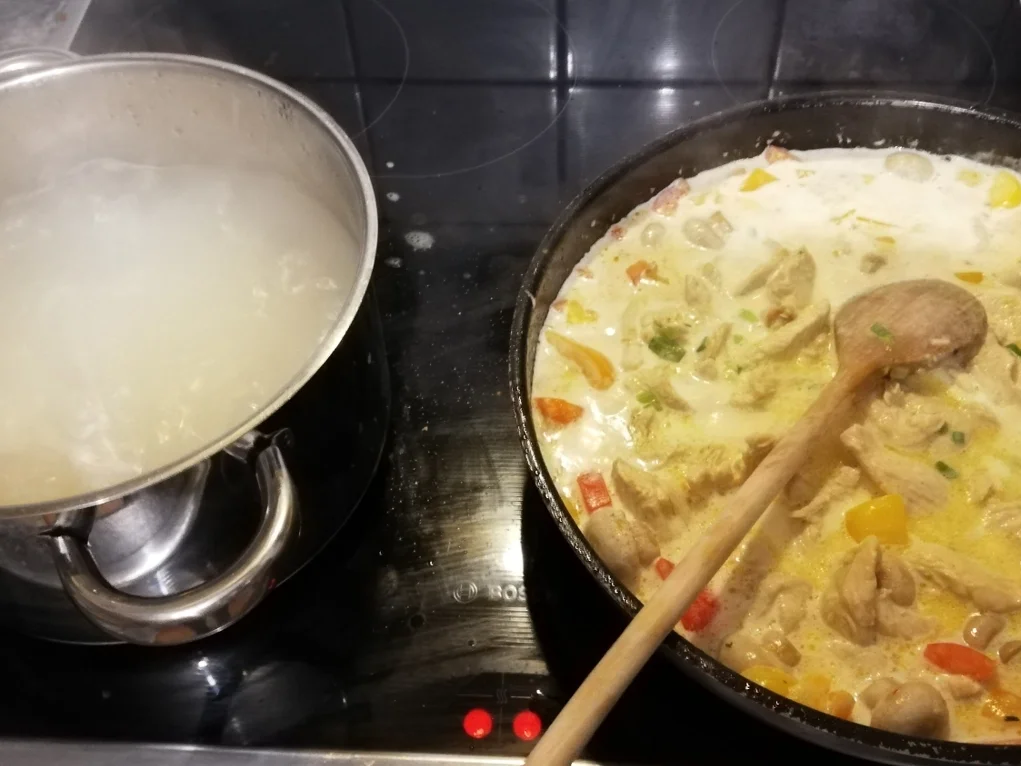 Putengeschnetzeltes mit Reis - Rezept - Bild Nr. 6