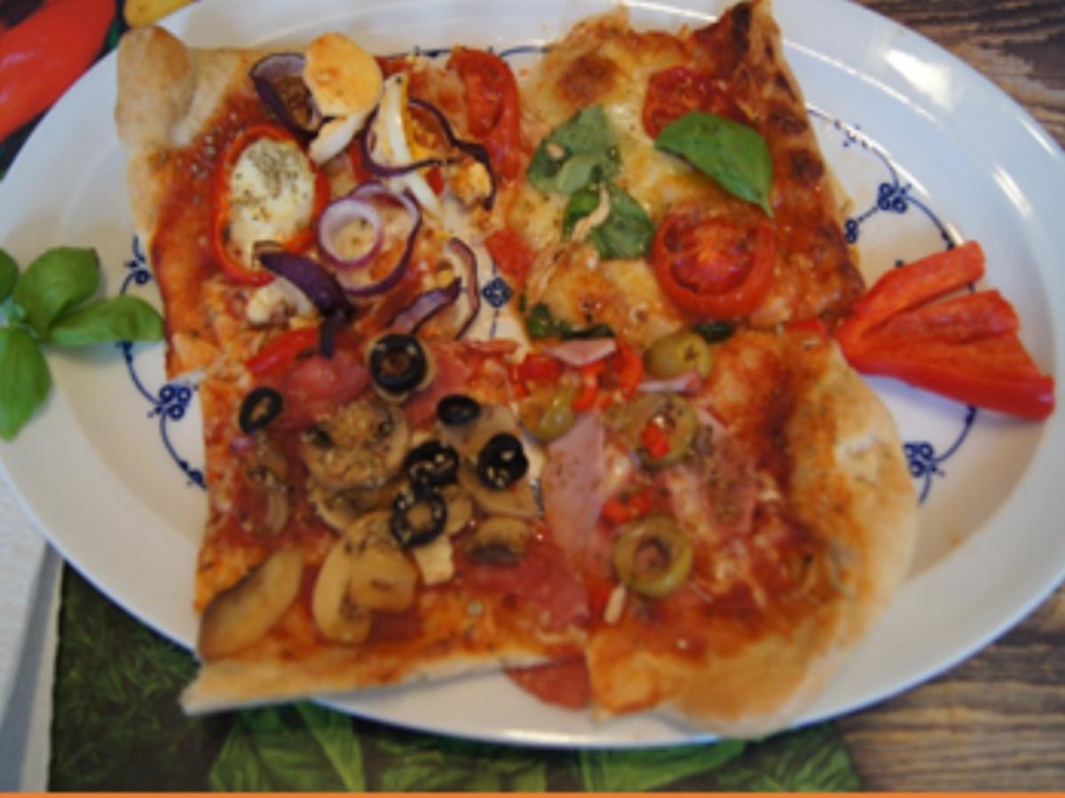 Pizza Quattro Stagioni à la Ivanka - Rezept - Bild Nr. 13