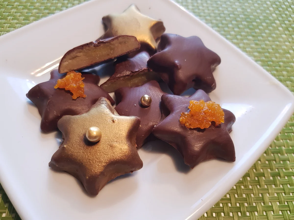 Marzipan-Sterne - Rezept - Bild Nr. 12135