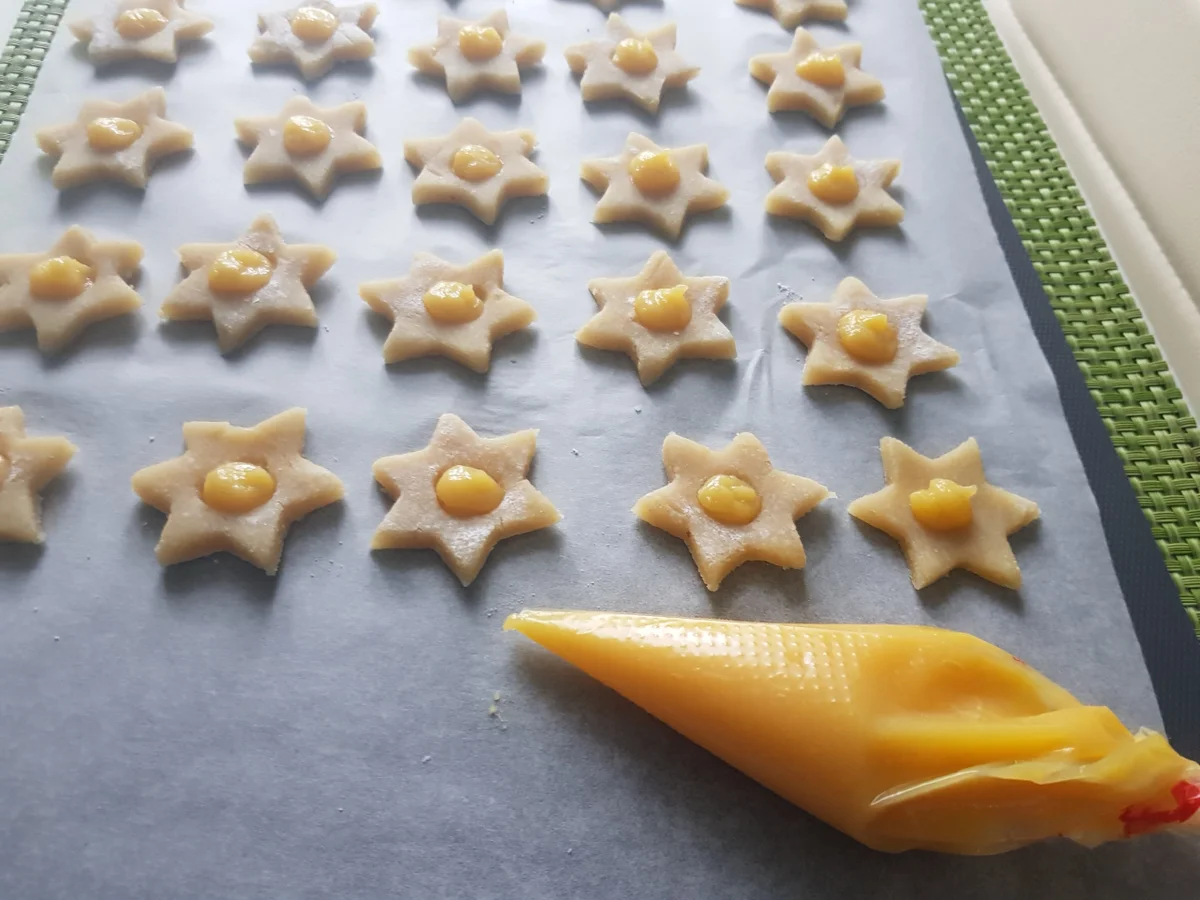 Marzipan-Sterne - Rezept - Bild Nr. 12141