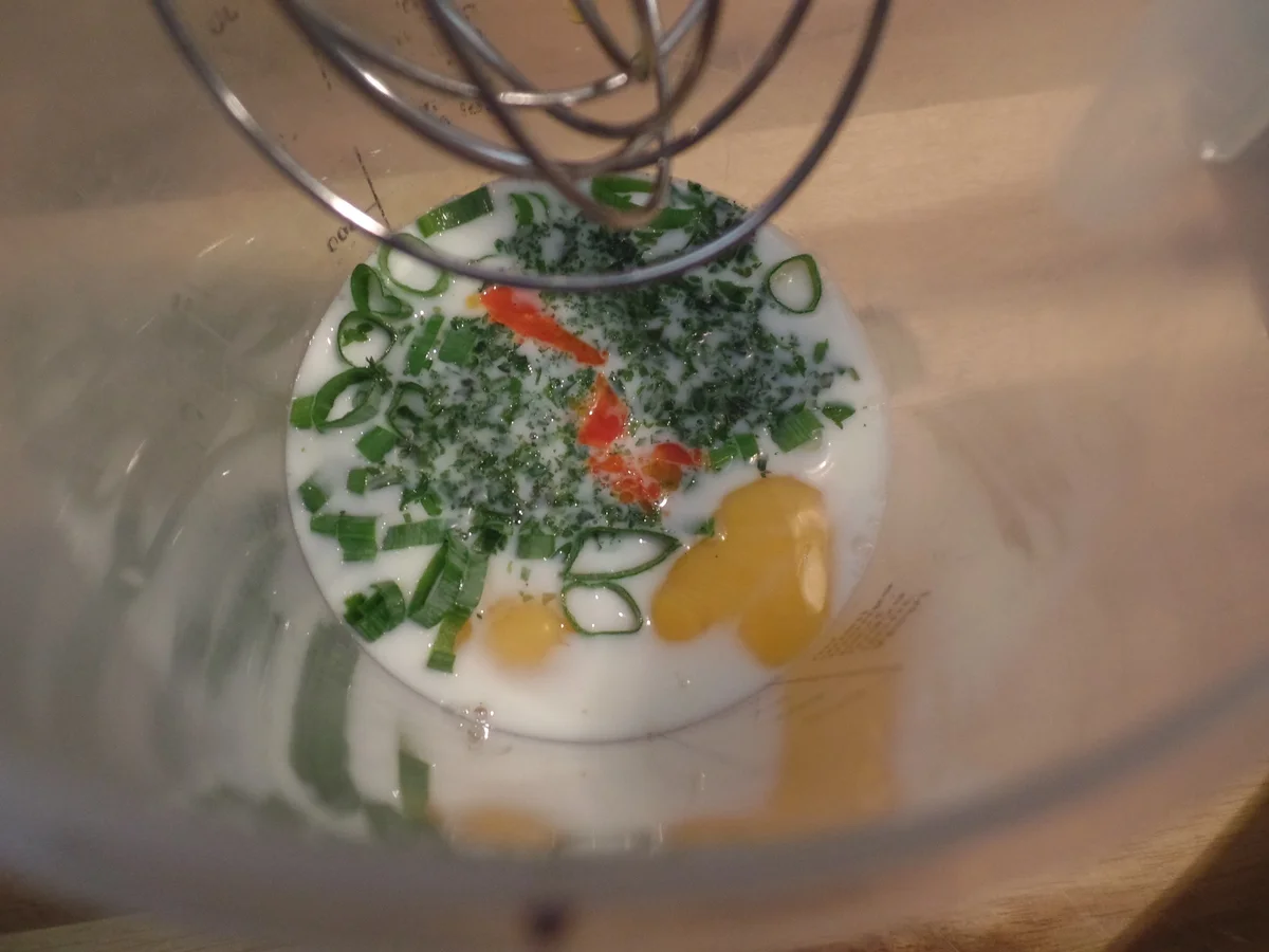 Ras el-Hanout-Kräuteromelette - Rezept - Bild Nr. 12111