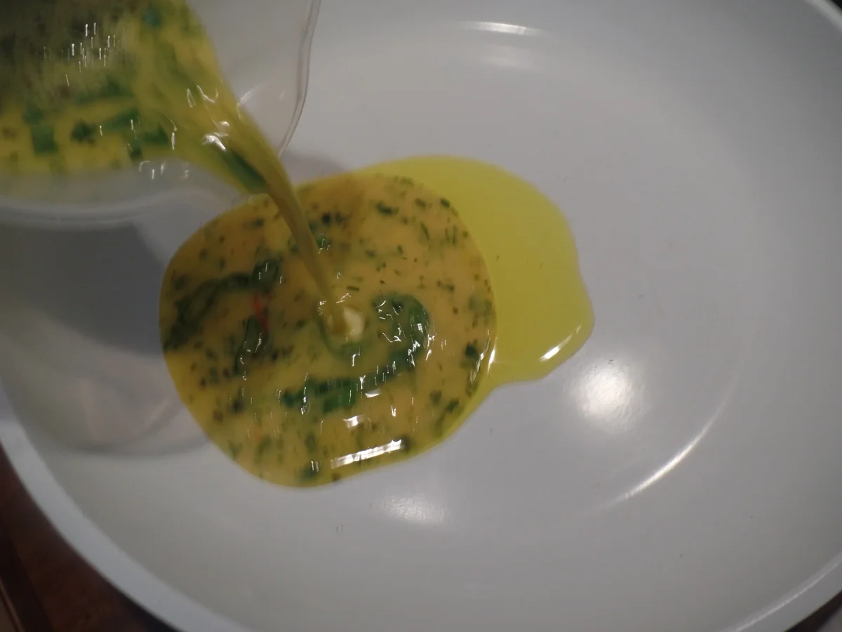 Ras el-Hanout-Kräuteromelette - Rezept - Bild Nr. 12113