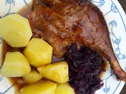 Klassisch - Entenbraten mit Apfelfüllung  zur kochbar Challenge Dezember 2020 - Rezept - Bild Nr. 2