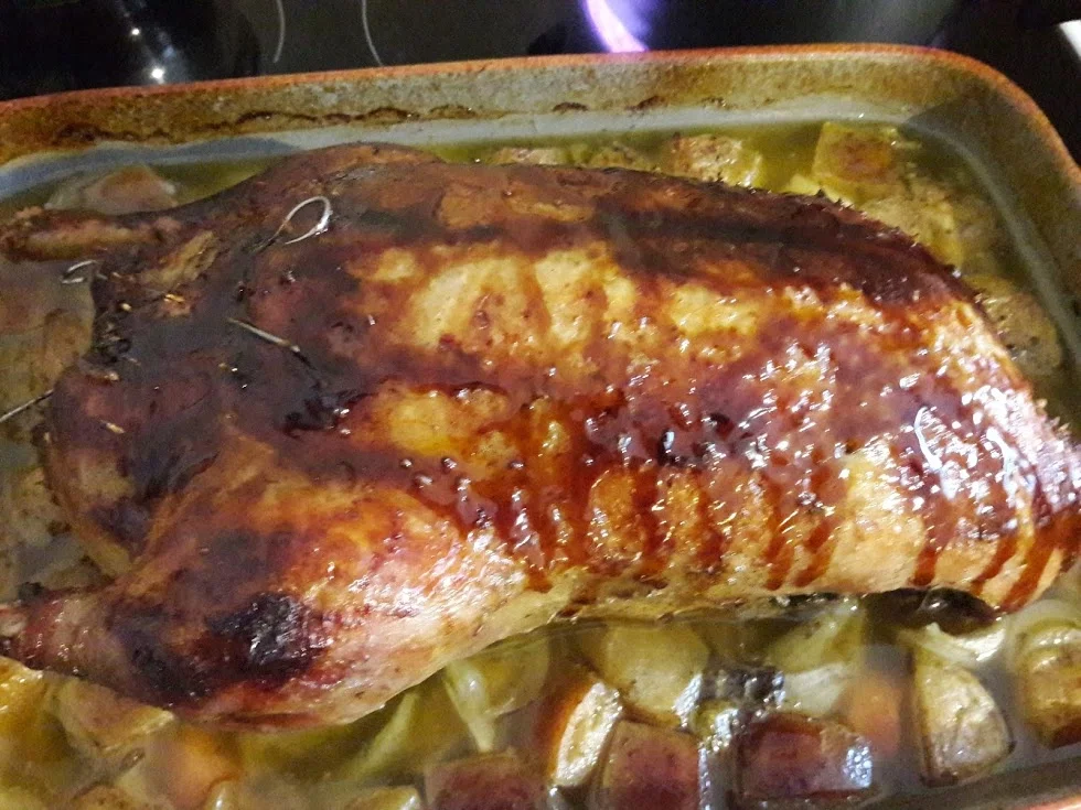 Klassisch - Entenbraten mit Apfelfüllung  zur kochbar Challenge Dezember 2020 - Rezept - Bild Nr. 13