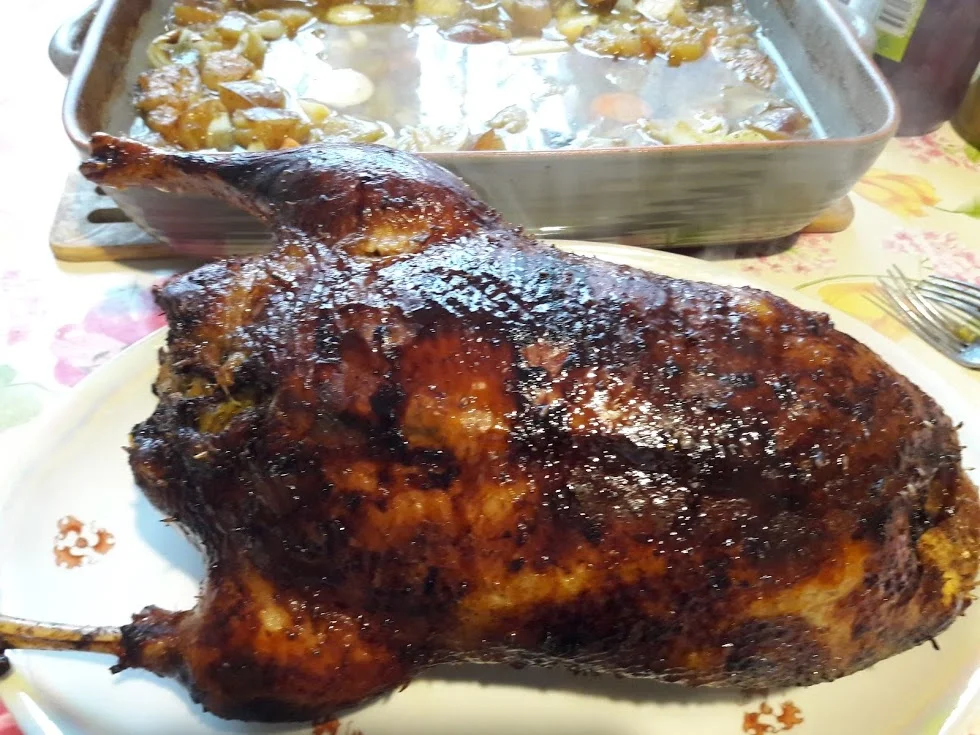 Klassisch - Entenbraten mit Apfelfüllung  zur kochbar Challenge Dezember 2020 - Rezept - Bild Nr. 14