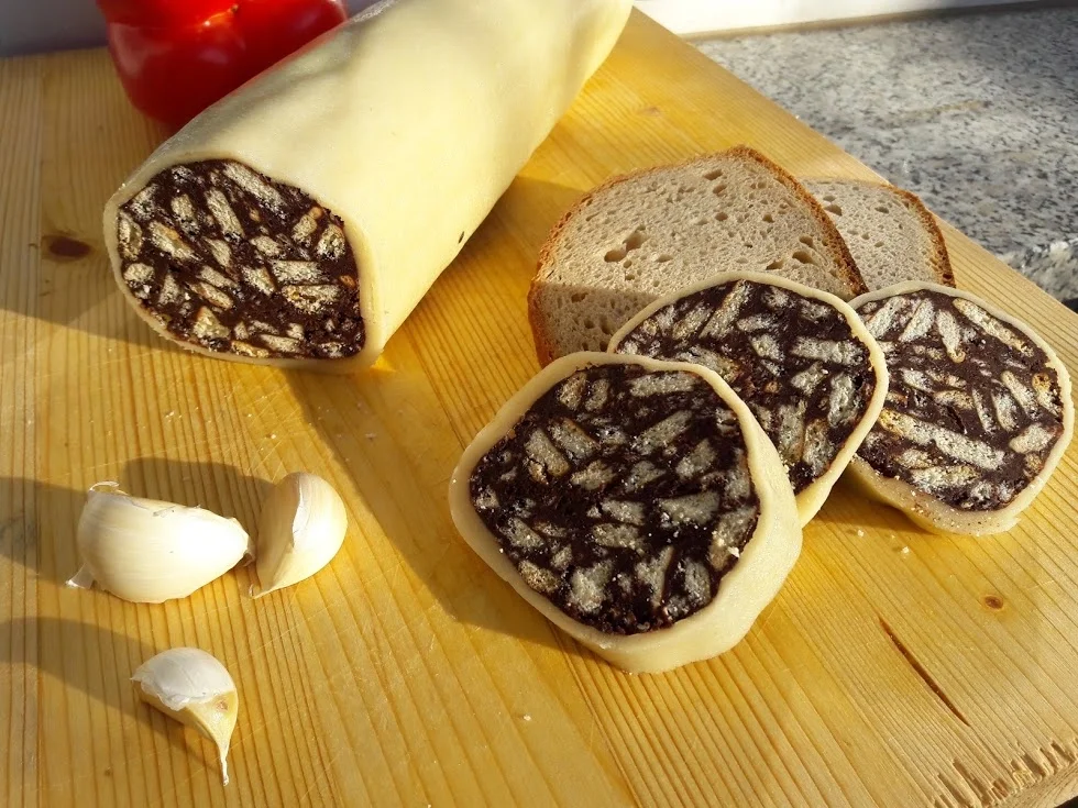 Rot wie Blut... nein - Eine süße Blutwurst  zur kochbar Challenge Dezember 2020 - Rezept - Bild Nr. 12