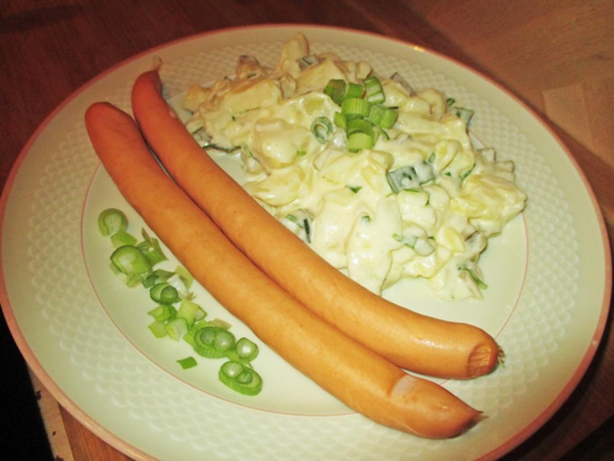 Muttis Kartoffelsalat mit Wiener Würstchen-kochbar Challenge 12.0 (Dezember 2020) - Rezept - Bild Nr. 3