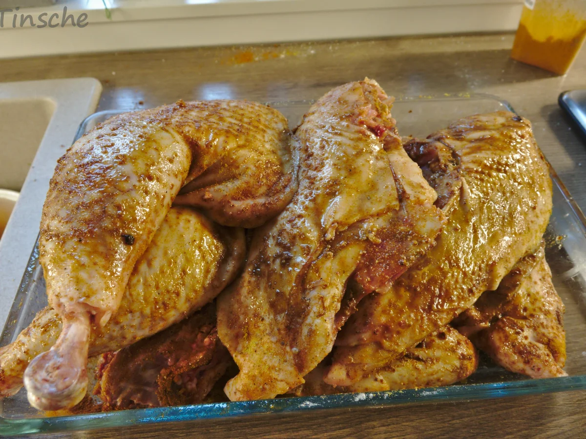 Rezept: Grillhähnchen auf mediterranem Gemüse Bild Nr. 4 Grillhähnchen auf mediterranem Gemüse - Rezept - Bild Nr. 4