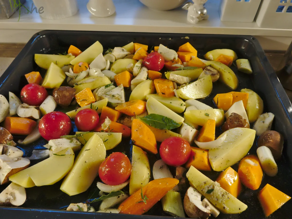 Rezept: Grillhähnchen auf mediterranem Gemüse Bild Nr. 5 Grillhähnchen auf mediterranem Gemüse - Rezept - Bild Nr. 5